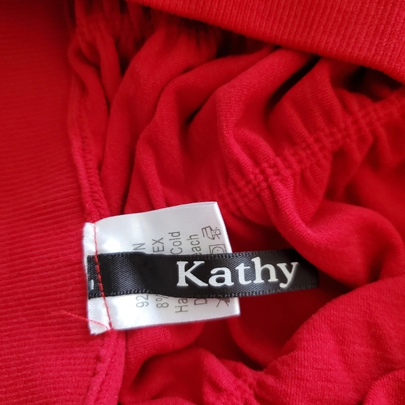 Kathy One size red mini skirt - Picture 3 of 5